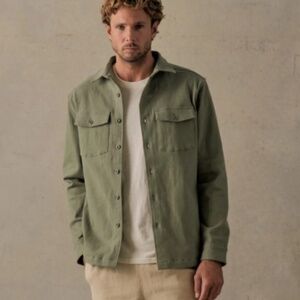 McTavish Twill Jacket Sage Size L